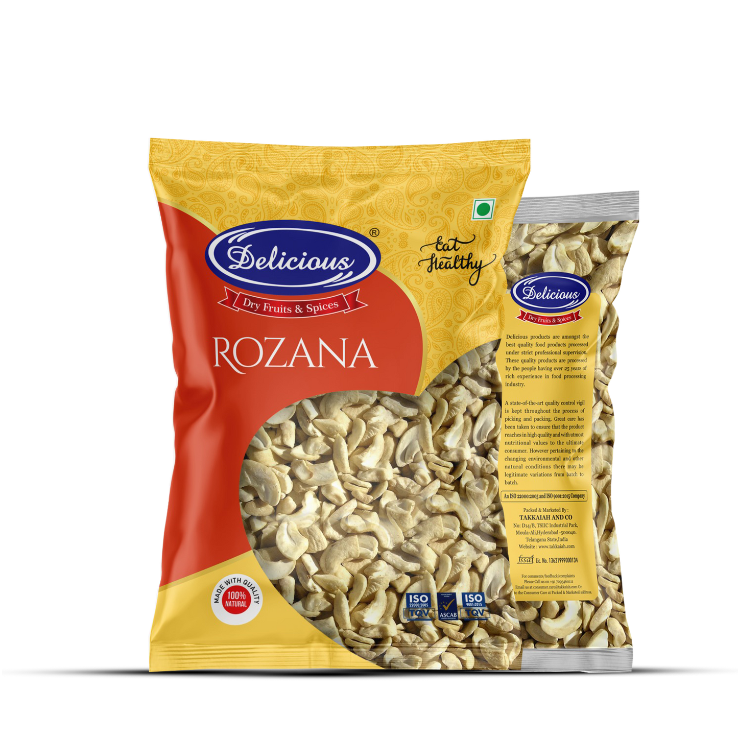 Delicious Rozana Cashew Broken | kaju 4Pcs