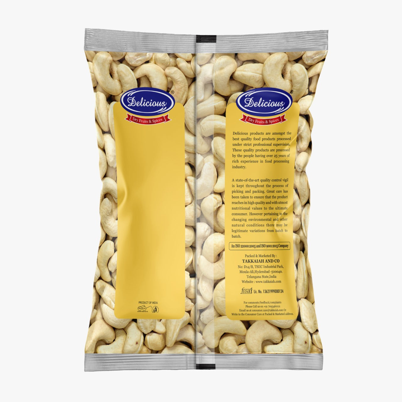 Delicious Rozana Cashew Whole Standard (320C) | Kaju