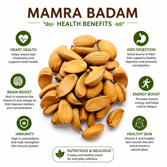 Dried Mamra Almonds | Badam