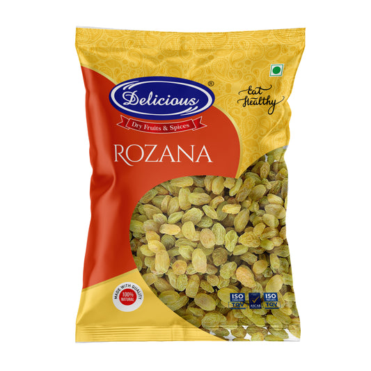 Delicious Rozana Green Raisins Afghani | Kishmish