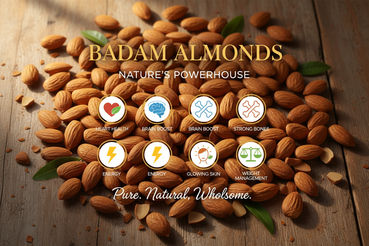 Rozana Badam Californian | Almonds