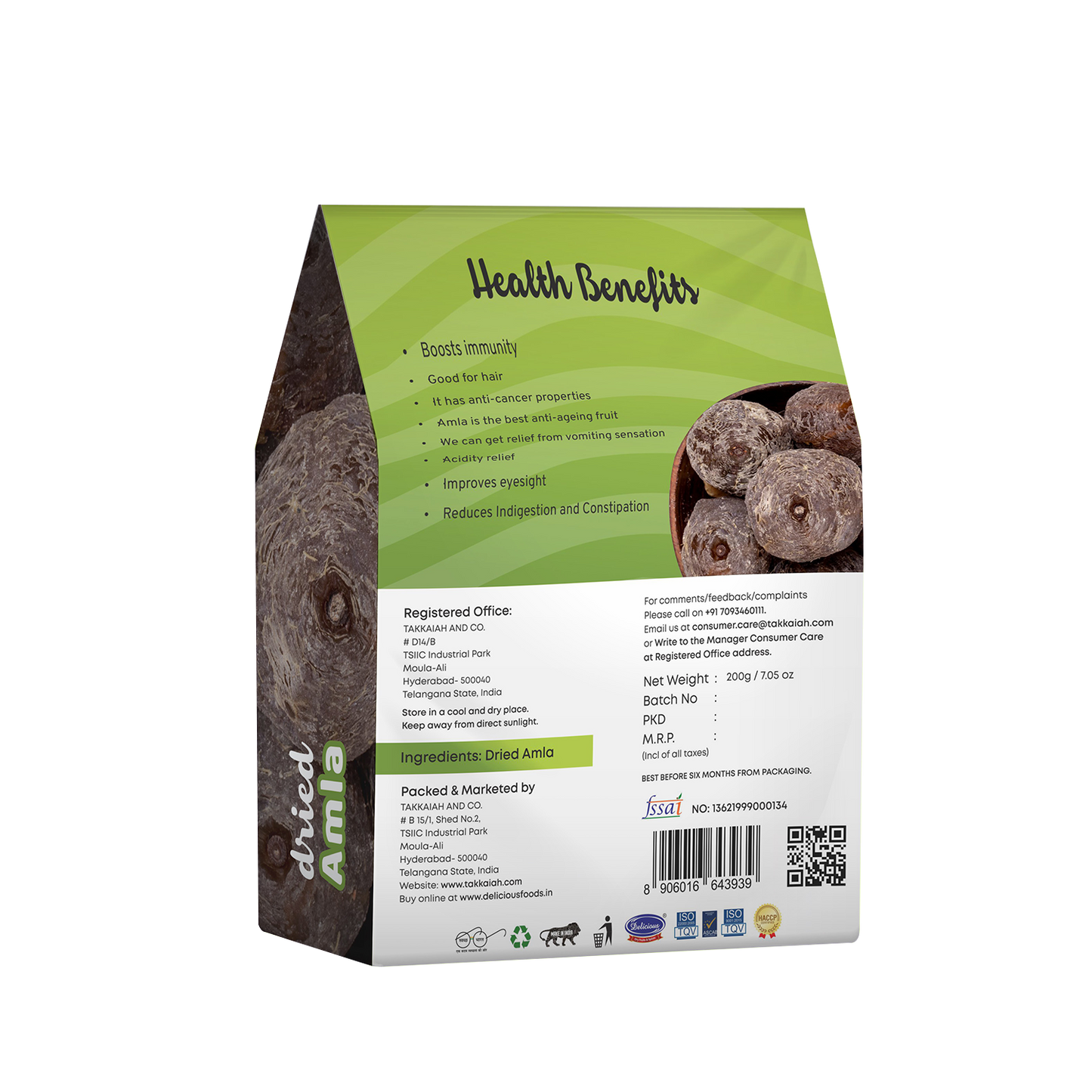 Delicious Dried Amla