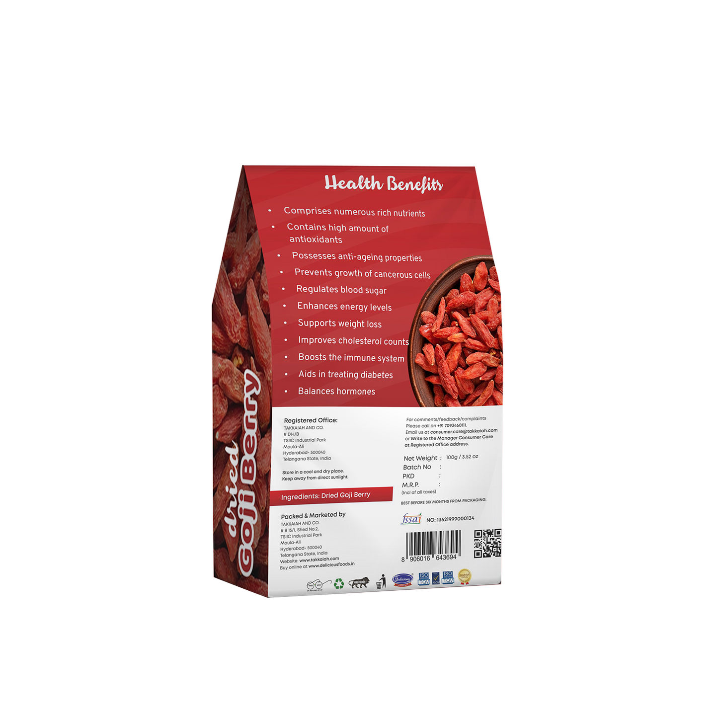 Delicious Dried Goji Berry