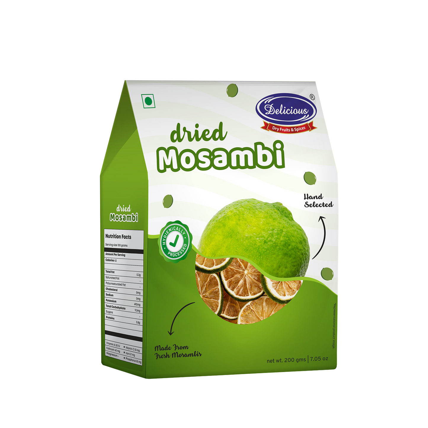Delicious Dried Mosambi (SWEET LIME)