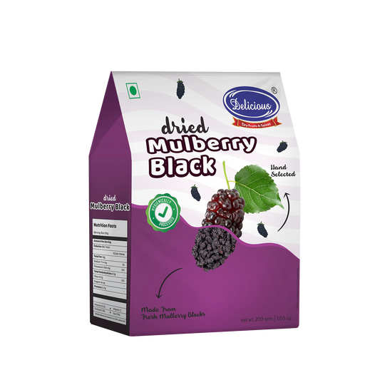 Dried Mulberry Black