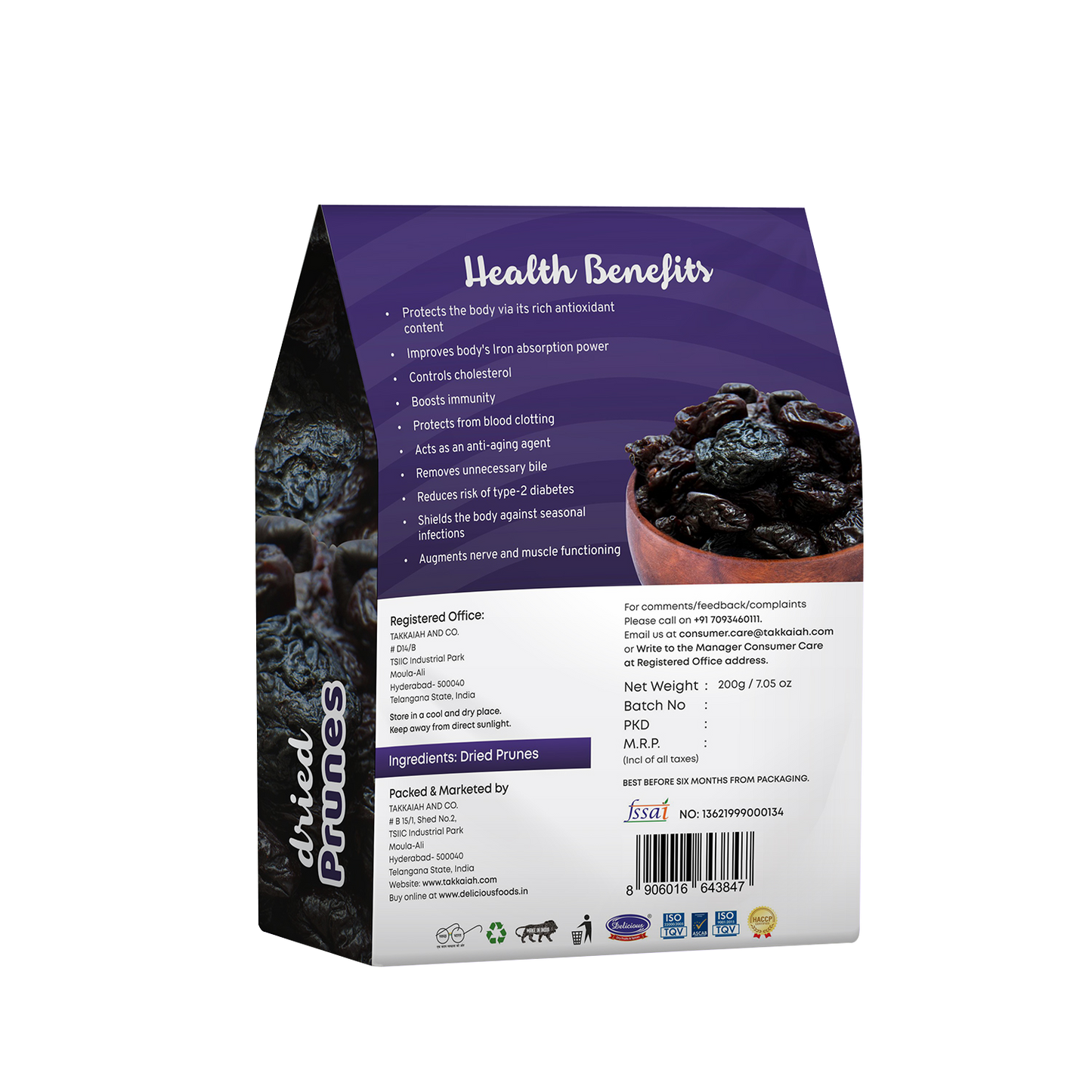 Delicious Dried Prunes (Sukhe Ber)