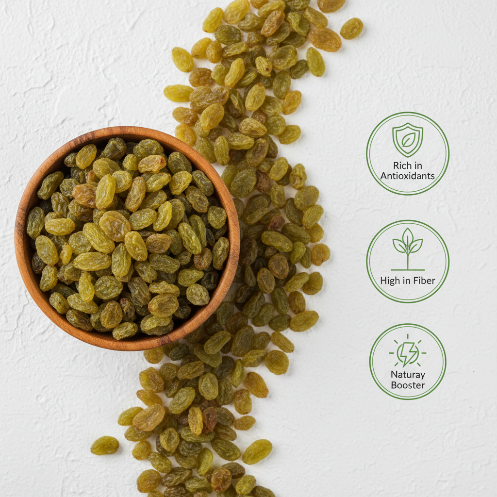 Green Raisins Standard | Kishmish Std