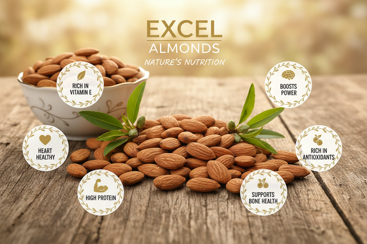 Excel Almonds | Badam