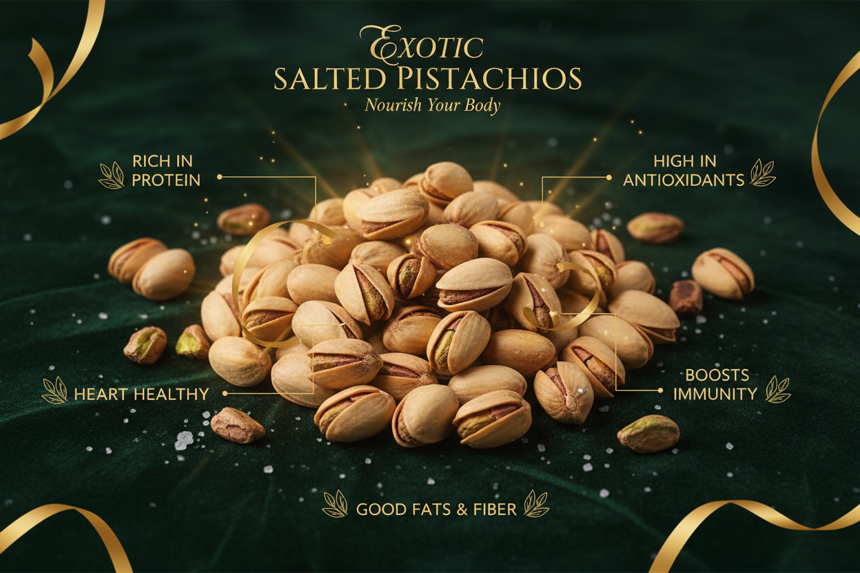 Exotic Salted Pistachio | Salted Pista