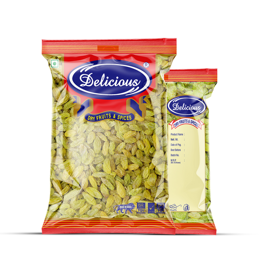 Delicious Green Raisins Premium | Kishmish