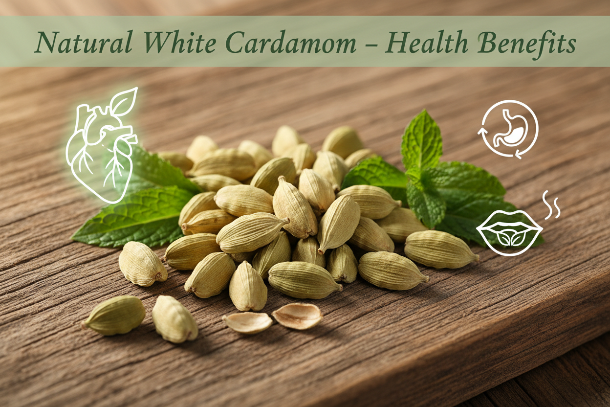 Cardamom White | Elaichi