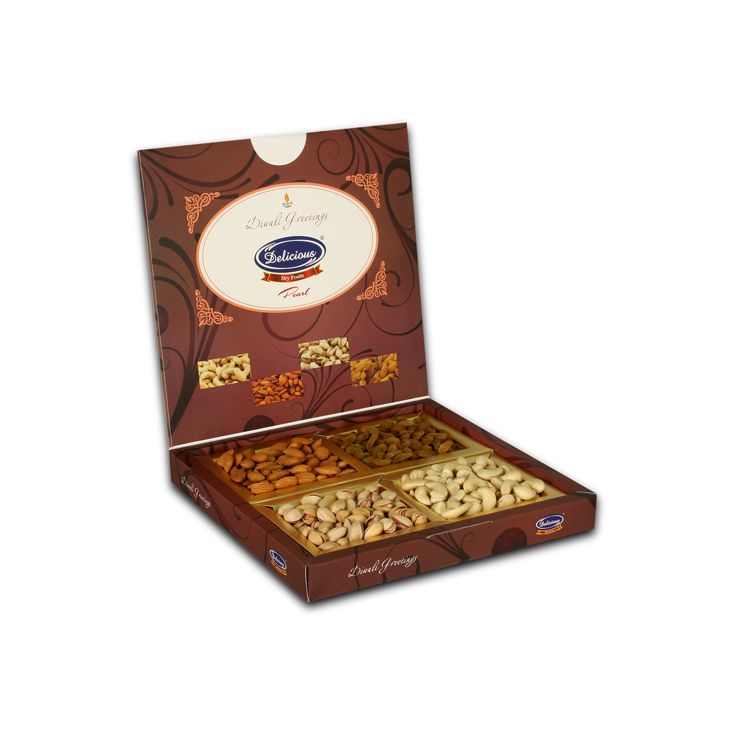 Delicious Dry Fruit Gift Box Pearl