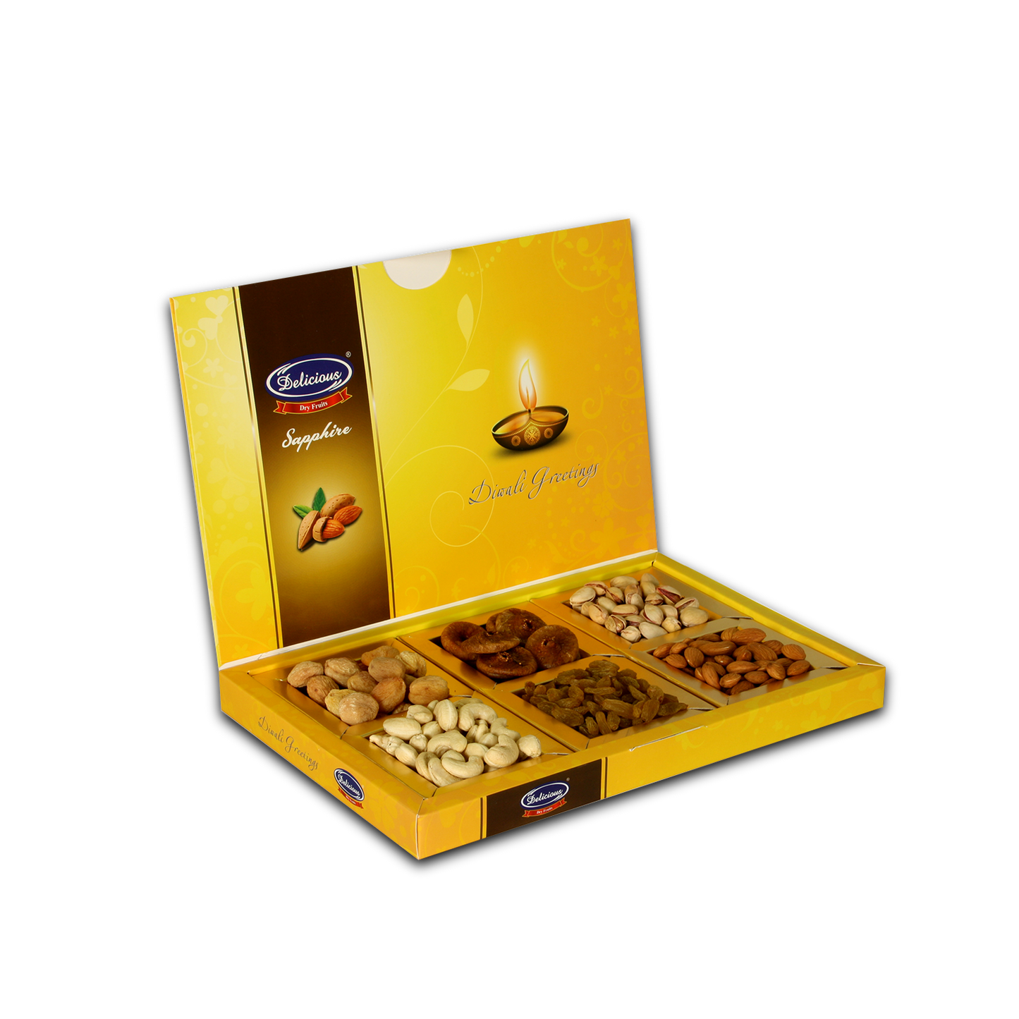Delicious Dry Fruit Gift Box Sapphire