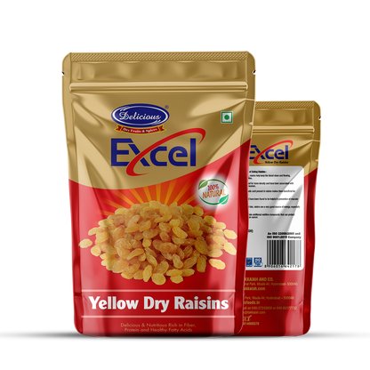 Excel Yellow Dry Raisins | Kishmish
