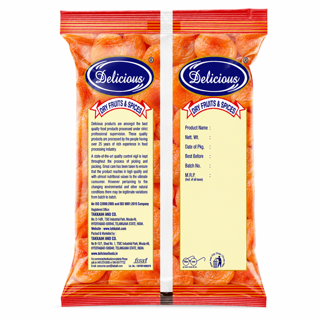 Turkish Apricots Seedless  Regular | Khubani