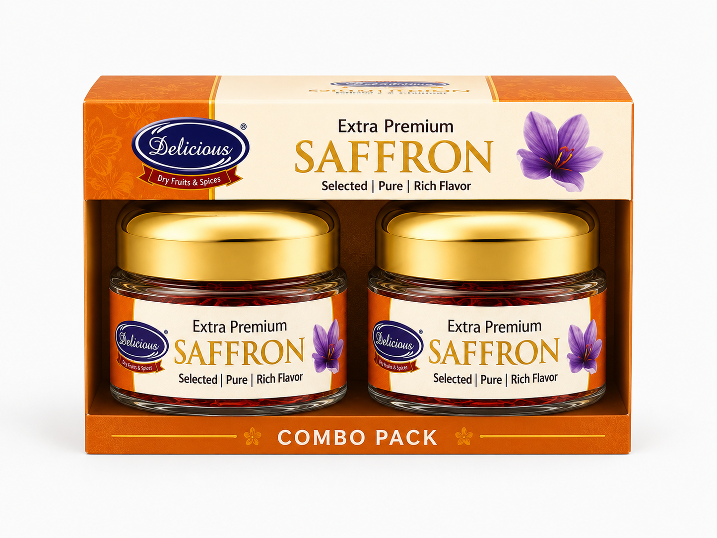 Extra Premium Saffron | Kesar | Zafran | Kumkuma Puvvu | Red Gold