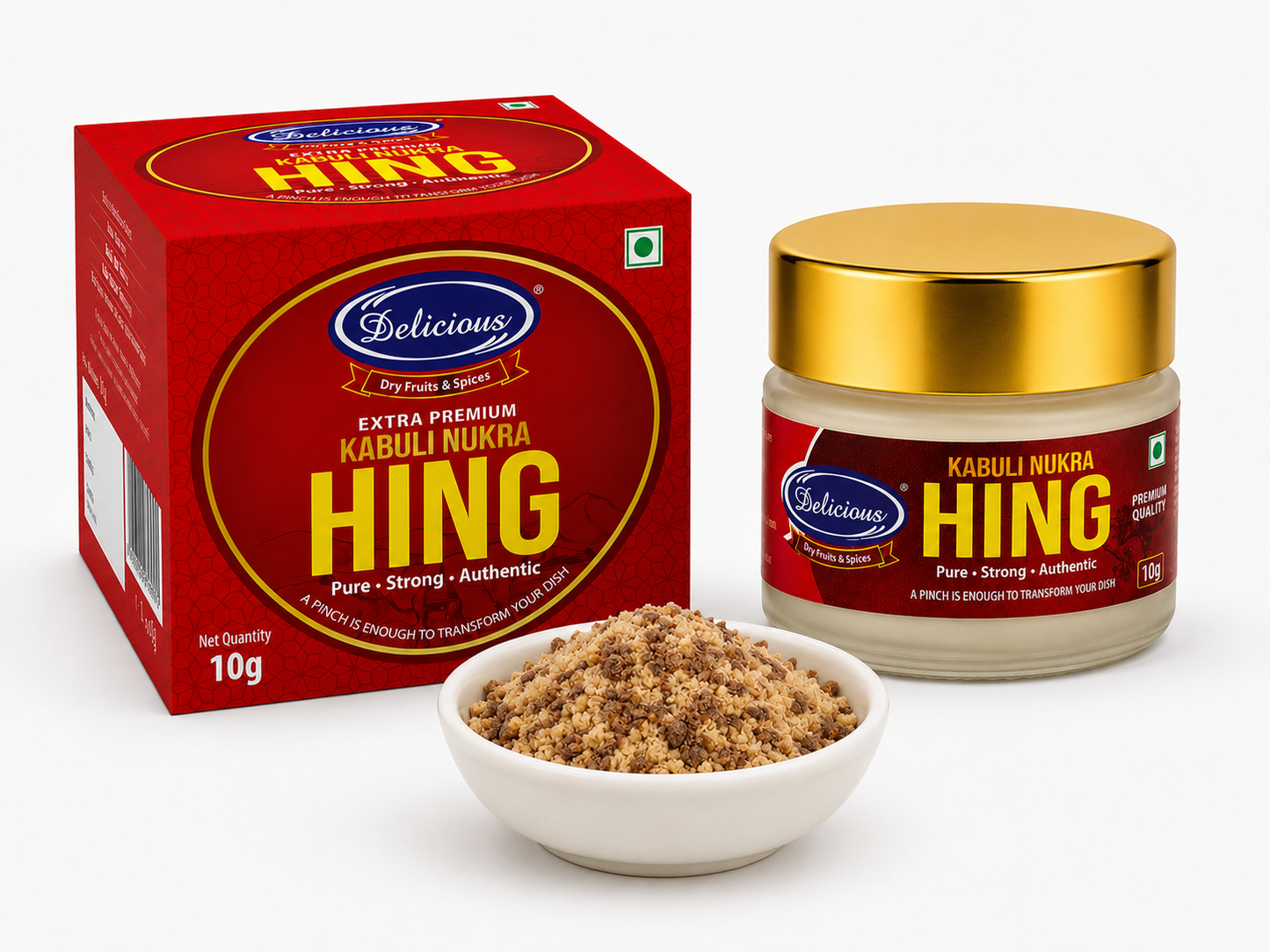 KABULI NUKRA HING EXTRA PREMIUM 10g | ASAFOETIDA | INGUVA