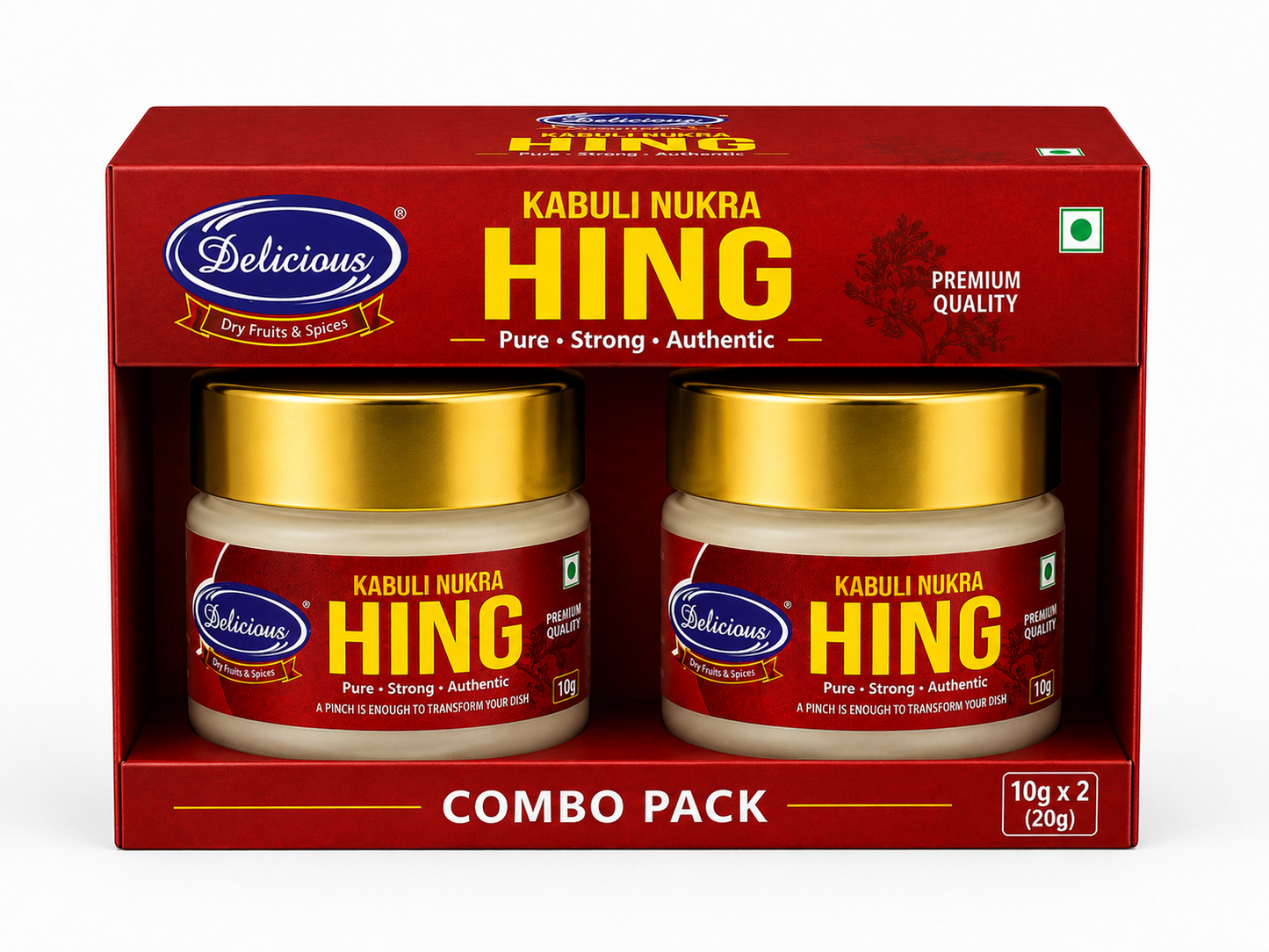 KABULI NUKRA HING EXTRA PREMIUM 10g | ASAFOETIDA | INGUVA