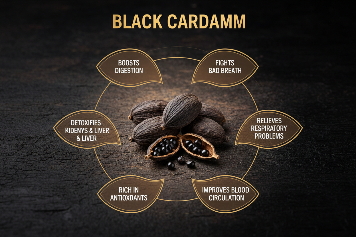 Cardamon Black | Elaichi