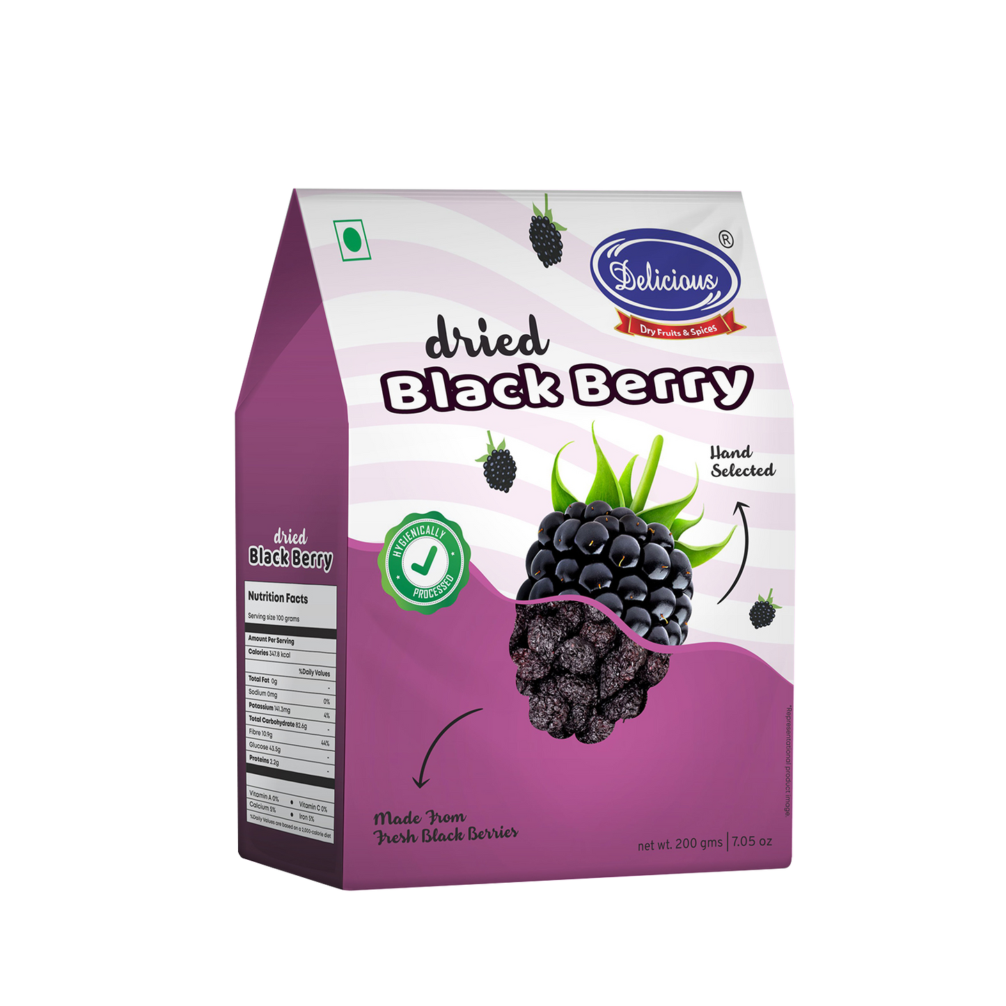 Delicious Dried Black Berry
