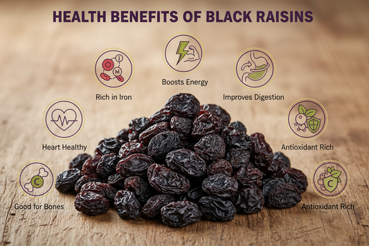 Dried Raisins Black | Kishmish