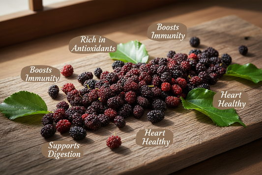 Dried Mulberry Black