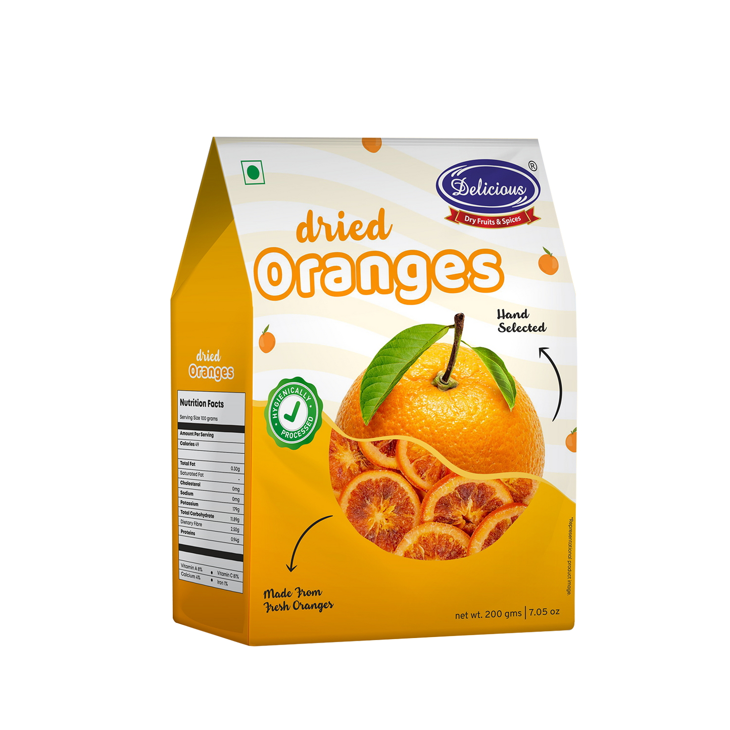 Delicious Dried Oranges