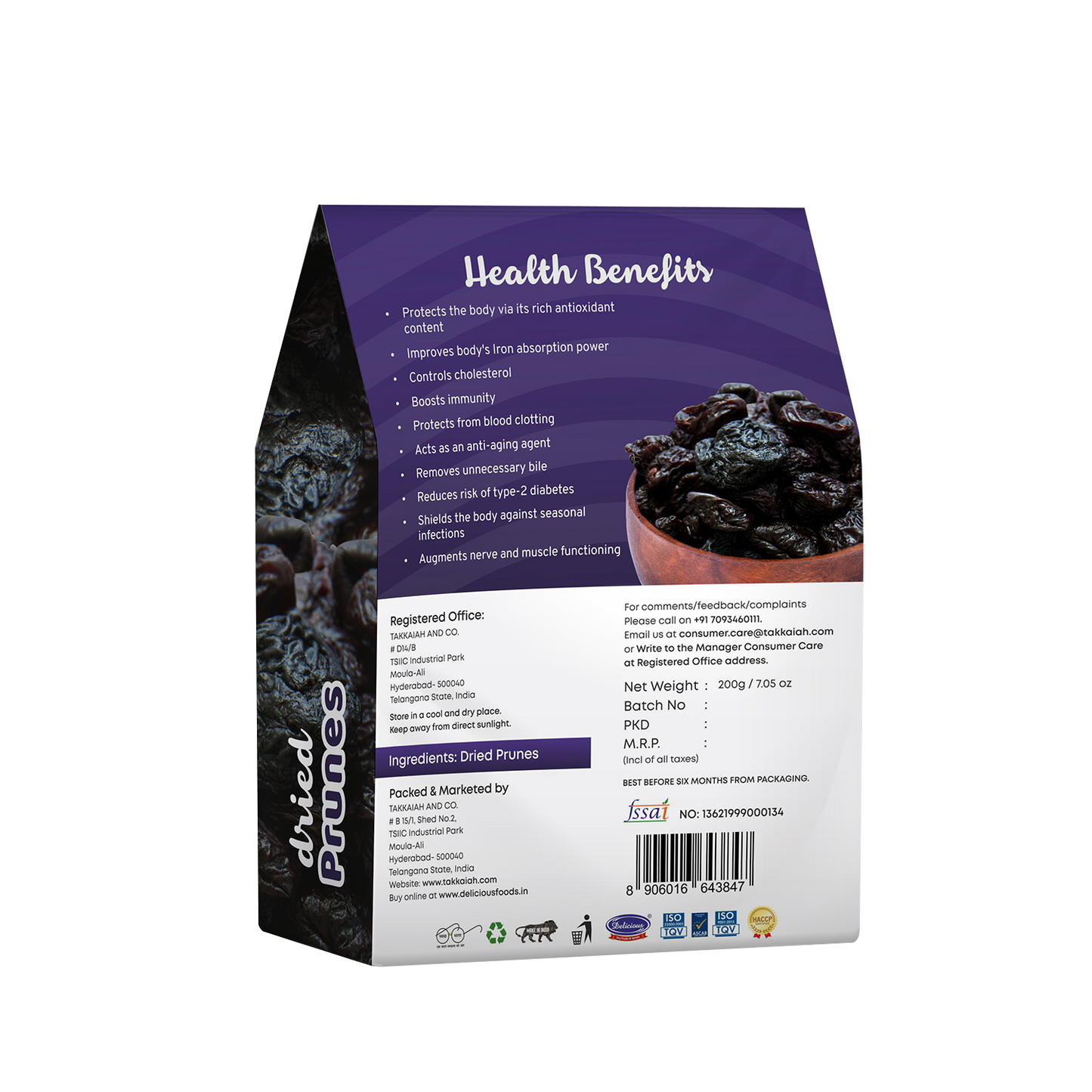 Delicious Dried Prunes