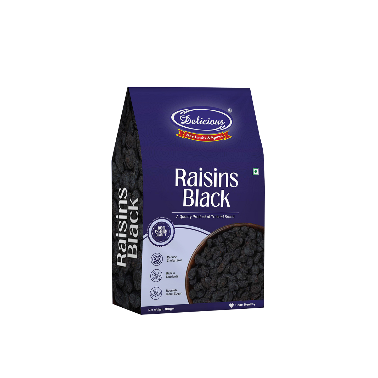 Delicious Exotic Black Raisins