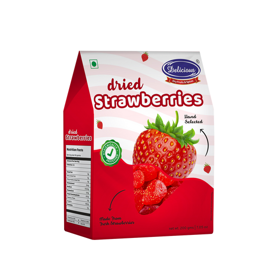 Delicious Dried Strawberries
