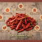 Kashmiri Chilli Stemless Whole | Mirchi