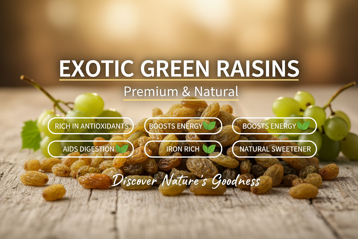 Green Raisins Exotica | Kishmish