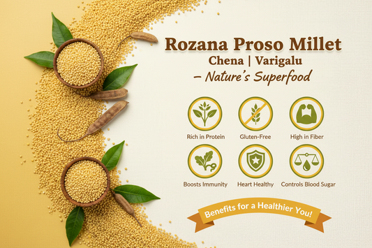 Rozana Proso Millet | Chena | Varigalu