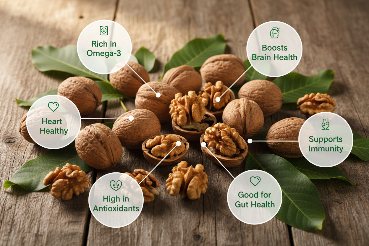 Walnut Whole | Akhrot Poora