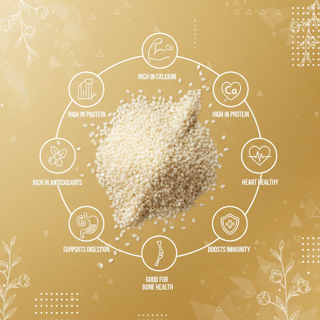 White Sesame Seeds | Till